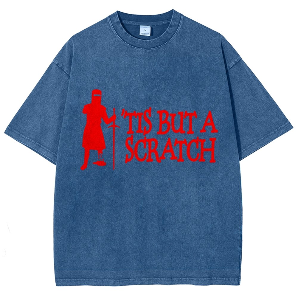 TIS BUT A SCRATCH Vintage Distressed T-shirt