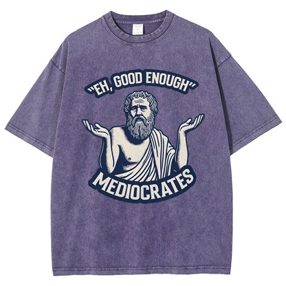Eh Good Enough Vintage Distressed T-shirt