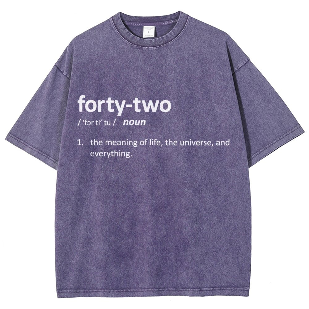 42 Definition Vintage Distressed T-shirt