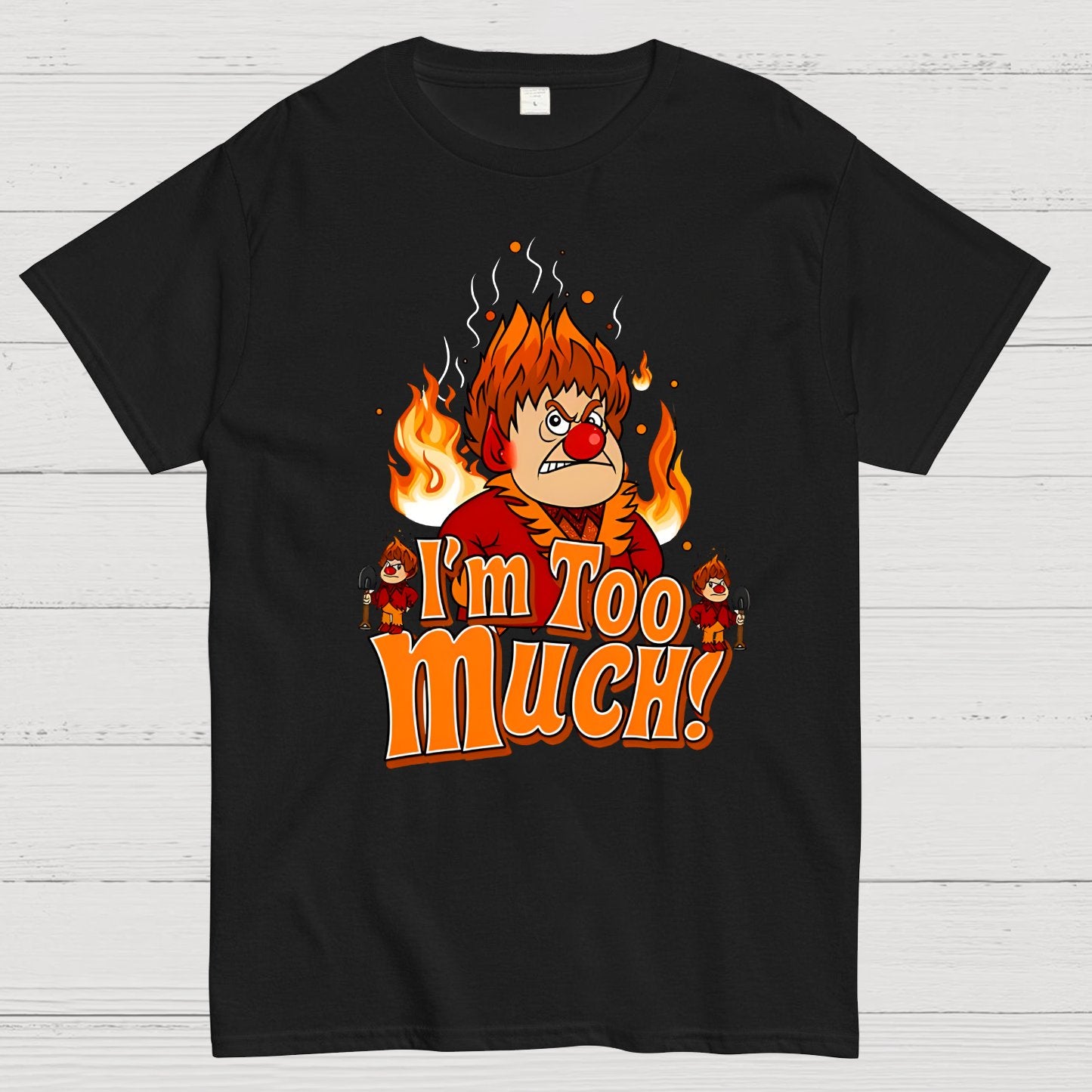 Mysterious Brothers' Christmas Matching  I'm Too Much Geek T-Shirt