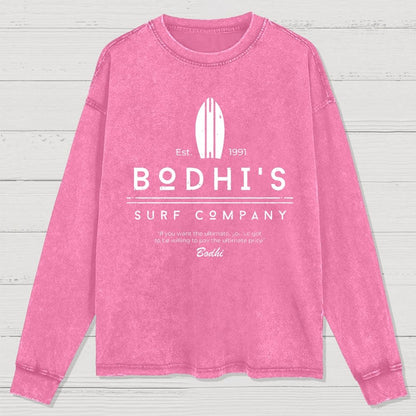 Bodhi's Surf Company Est. 1991 Washed Long Sleeve Tee