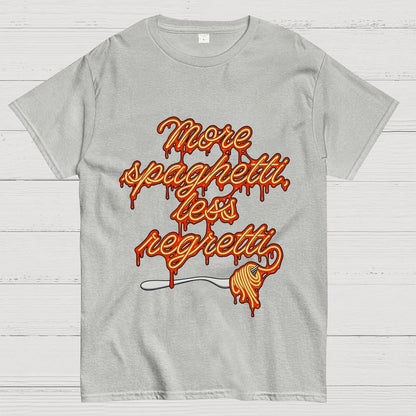 More Spaghetti Less Regretti Geek T-Shirt