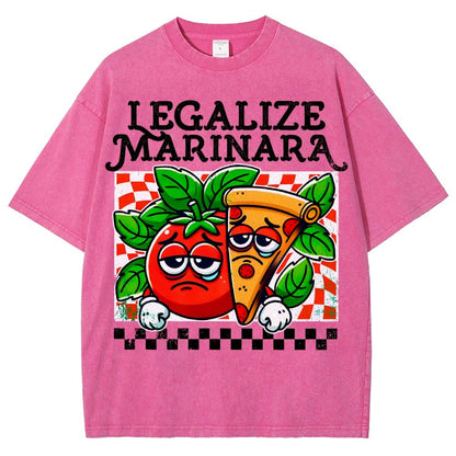 Legalize Marinara Vintage Distressed T-shirt