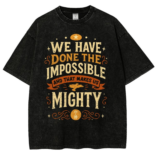Mighty Heroes Vintage Distressed T-shirt