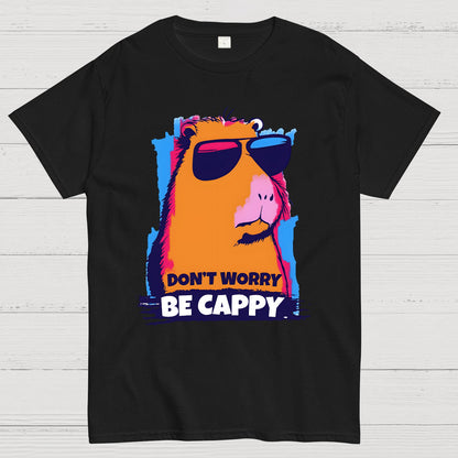 Be Cappy Don't Worry Geek T-Shirt