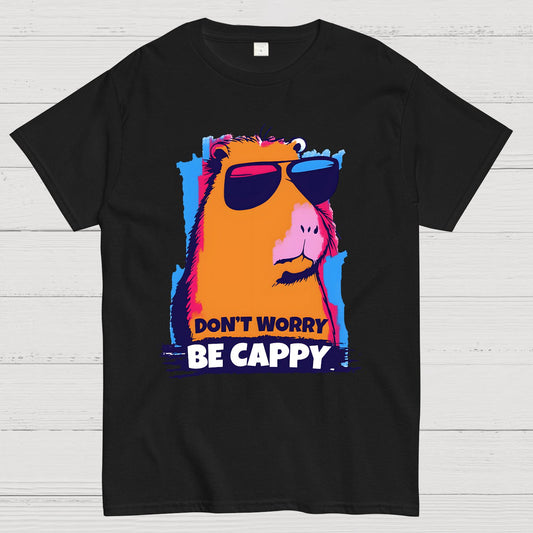 Be Cappy Don't Worry Geek T-Shirt
