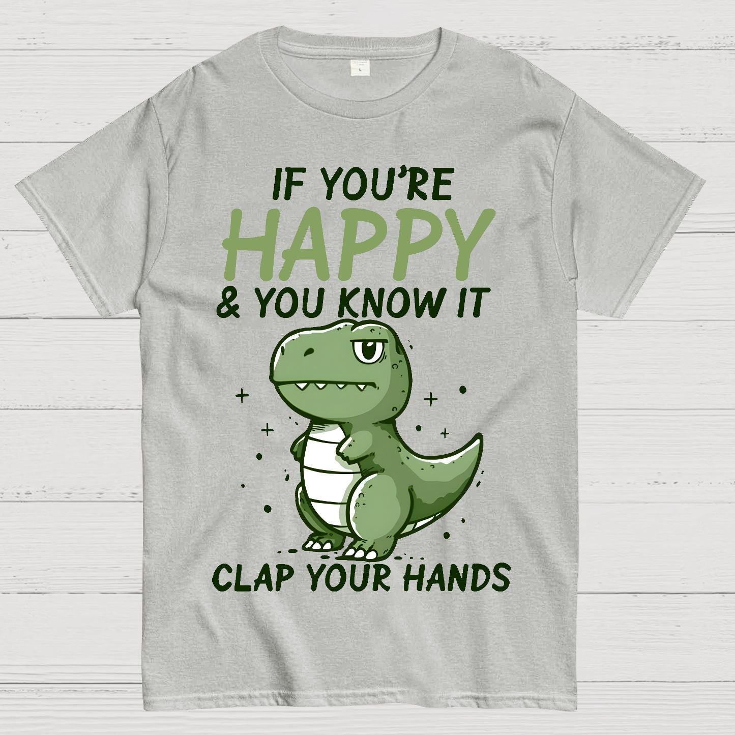 If you are happy, clap your Geek T-Shirt