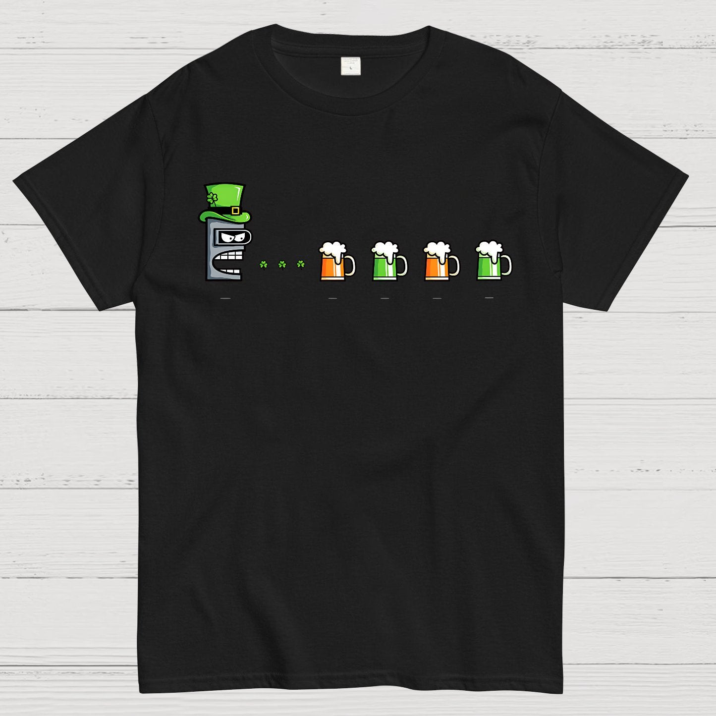 St. Patty’s Robot Geek T-Shirt