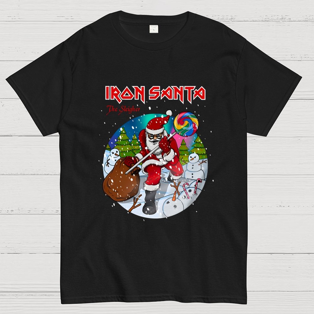 Iron Santa Geek T-Shirt