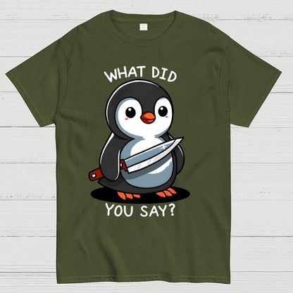 What Did You Say？Geek T-Shirt