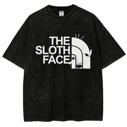 Slothface Vintage Distressed T-shirt