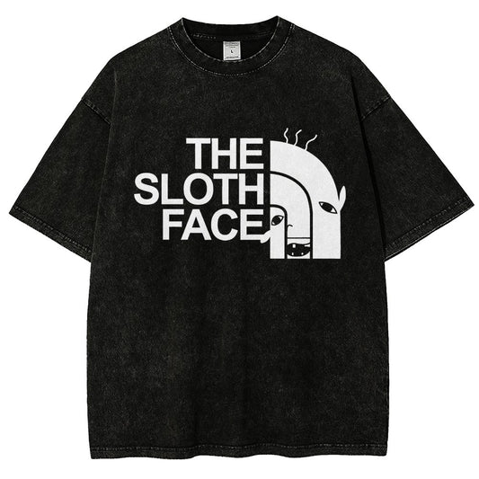 Slothface Vintage Distressed T-shirt