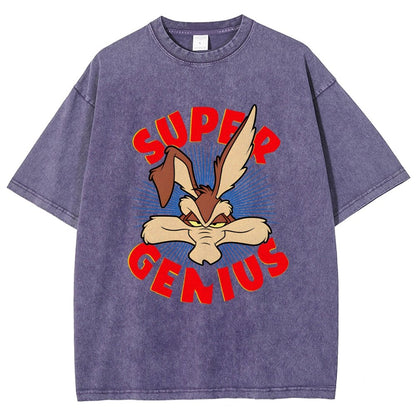 Super Genius Vintage Distressed T-shirt