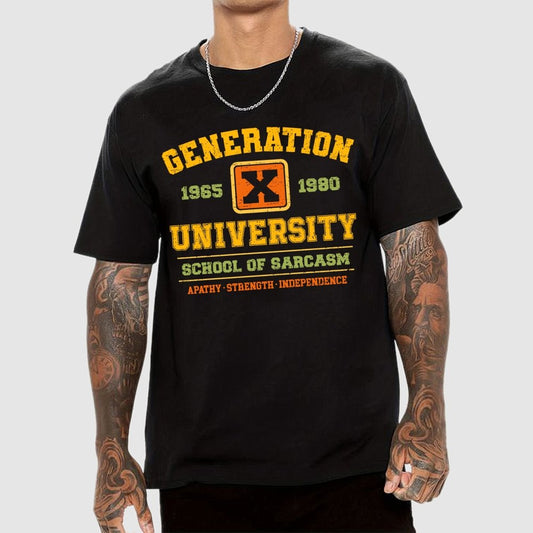 Generation X University Unisex Geek T-Shirt