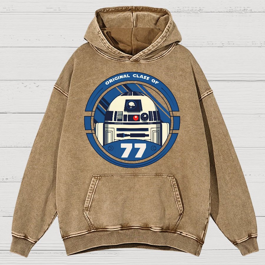 Original Class Of 77 Vintage Distressed Hoodie