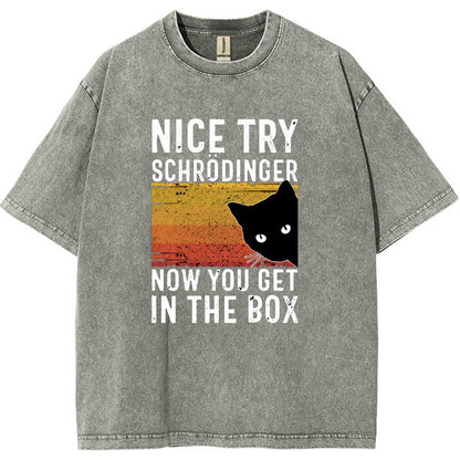 You Get Schrodinger's cat In The Box Vintage Distressed T-shirt