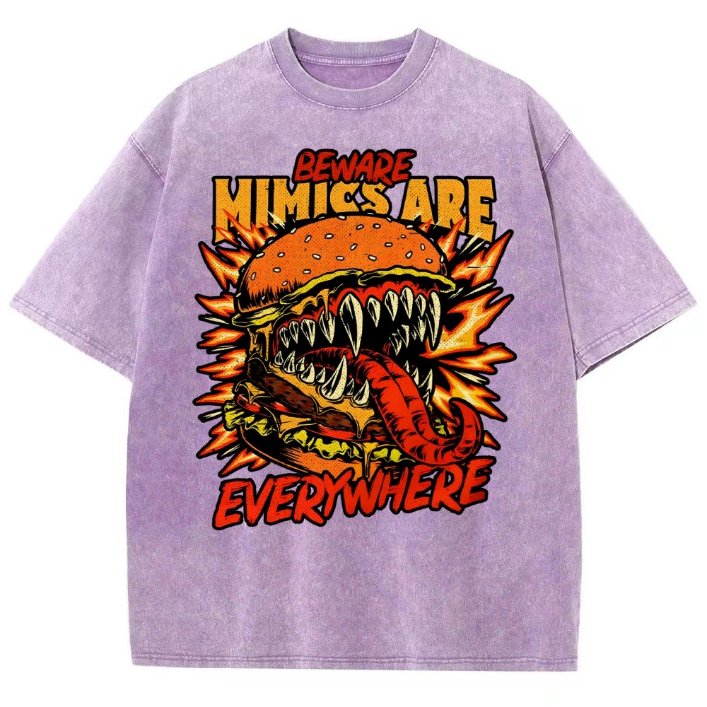 Mimics Are Everywhere Vintage Distressed T-shirt