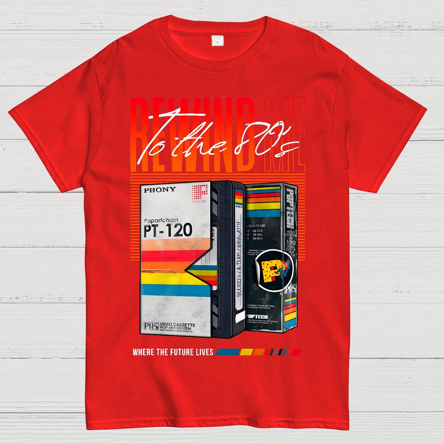 Rewind Me to The 80's Geek T-Shirt