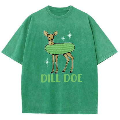 Dill Pickle Funny Vintage Distressed T-shirt