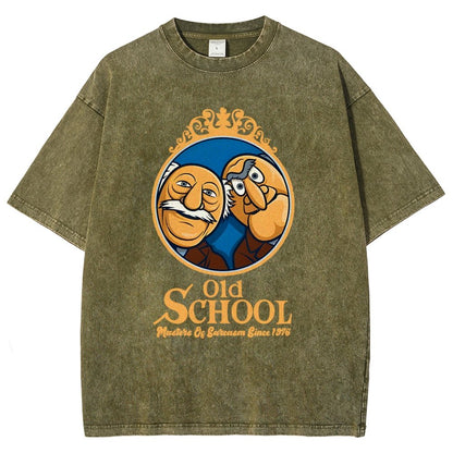 Old School Vintage Distressed T-shirt