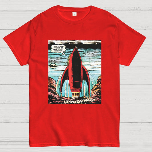 I Don't Want To Live On This Planet Anymore Geeky T-Shirt