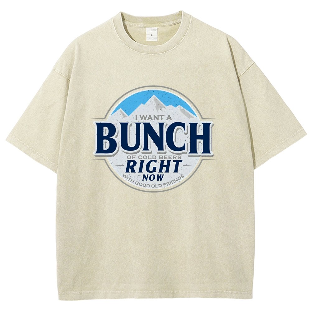 Cold Beers and Friends Right Now! Vintage Distressed T-shirt