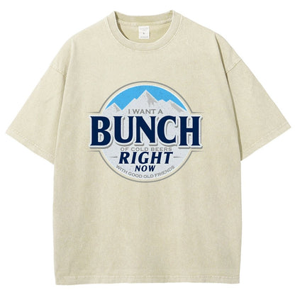 Cold Beers and Friends Right Now! Vintage Distressed T-shirt
