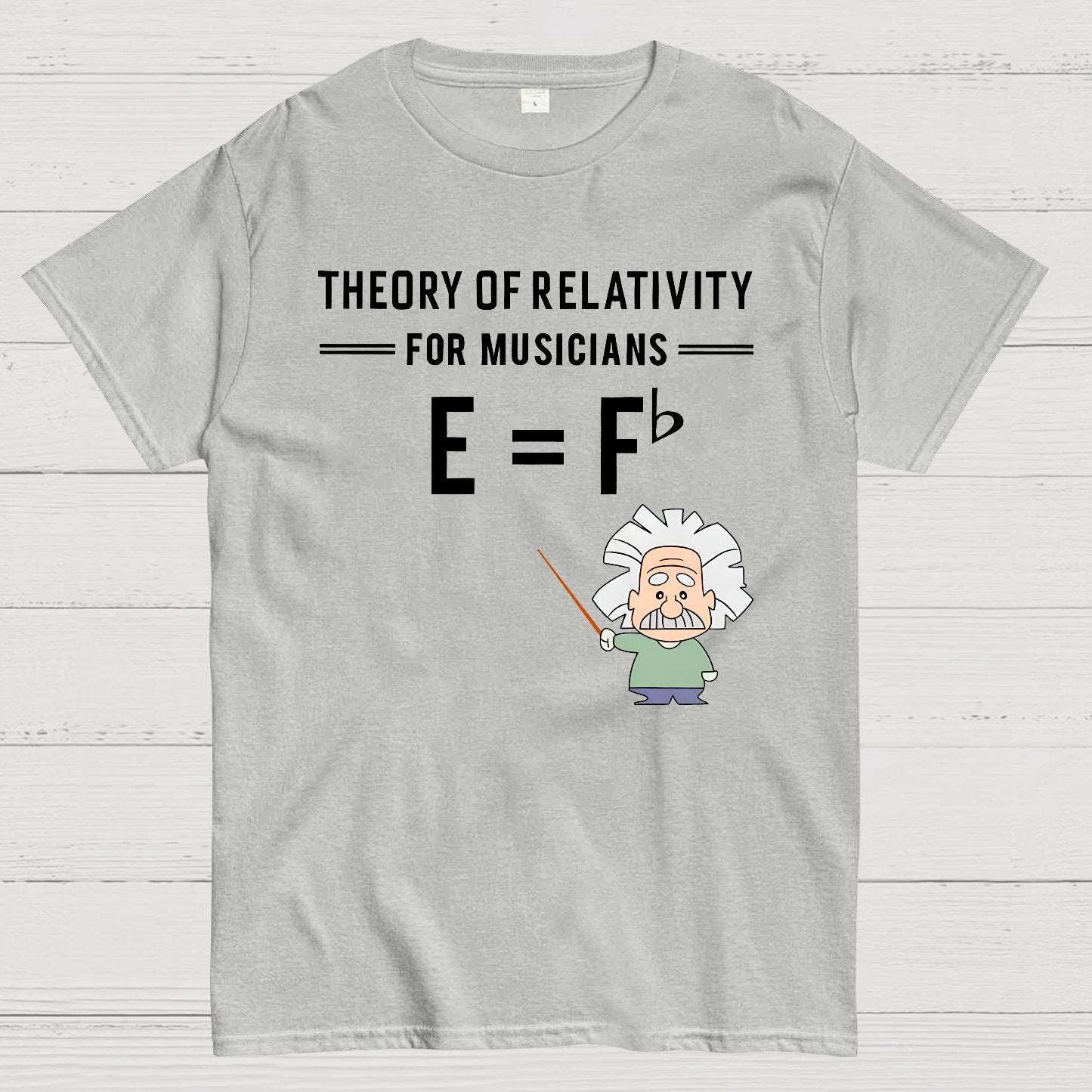 Theory Of Relativity For Musicians Geek T-Shirt