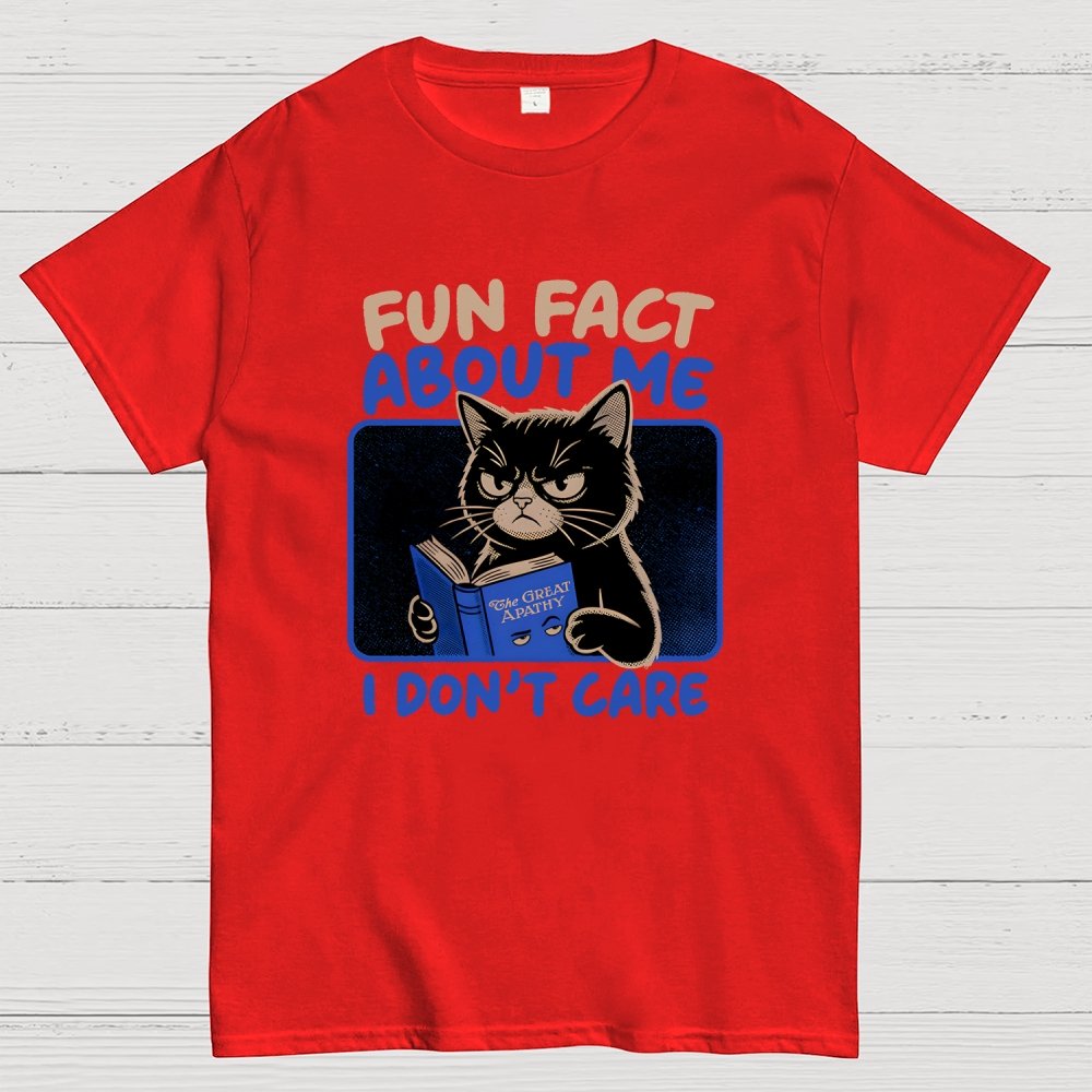 Fun Fact About Me Geek T-Shirt