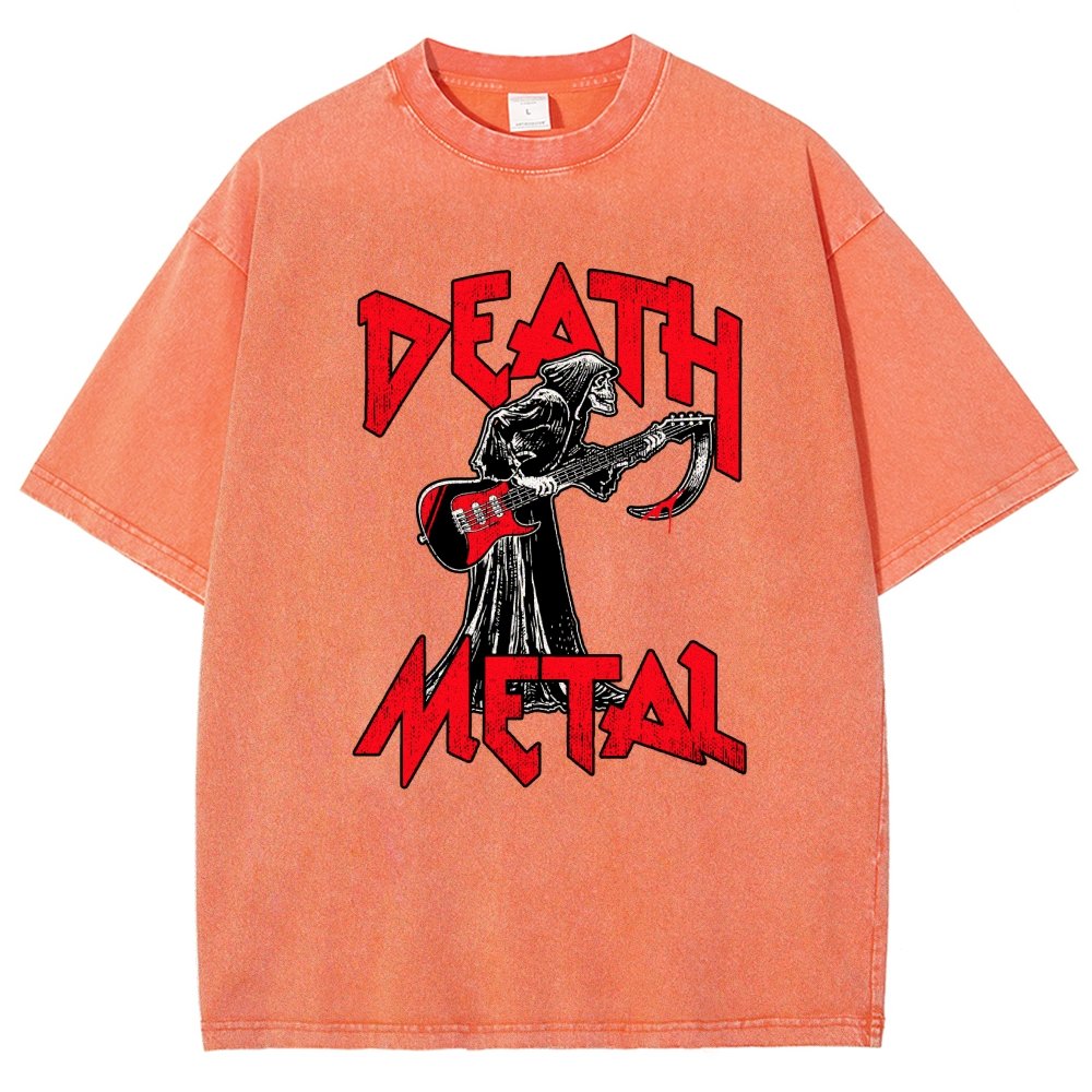 Death Metal Vintage Distressed T-shirt