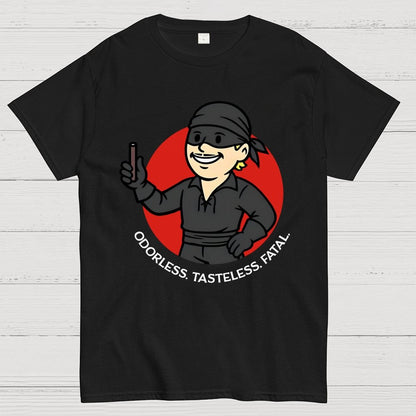 Odorless, Tasteless, Fatal Unisex Geek T-Shirt
