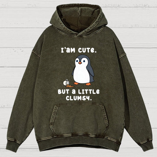 Little Clumsy Vintage Distressed Hoodie