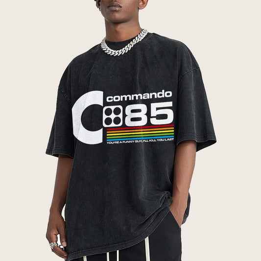 Commando 85 Vintage Distressed T-shirt
