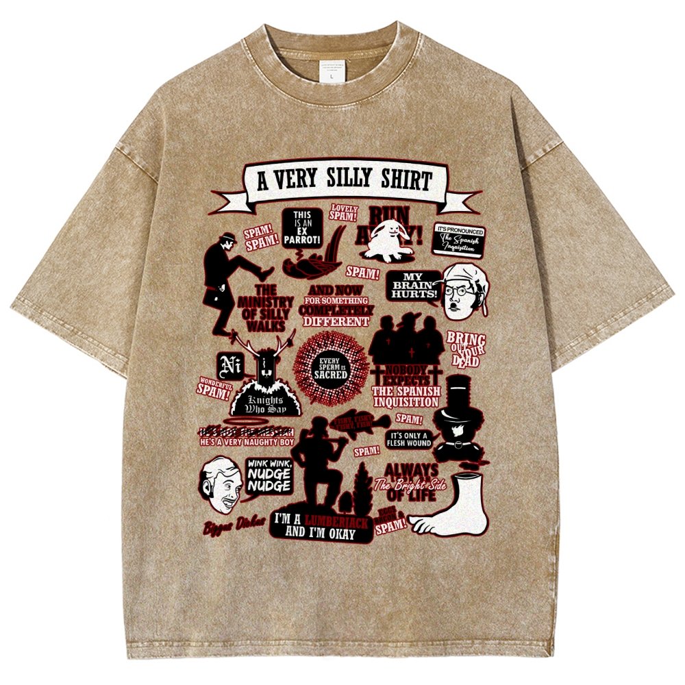 A Very Silly Shirt Vintage Distressed T-shirt