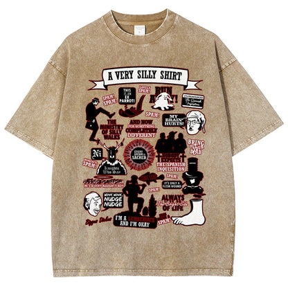 A Very Silly Shirt Vintage Distressed T-shirt