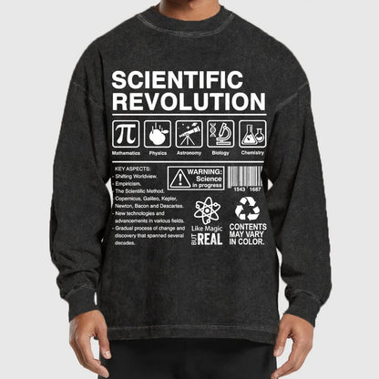 Scientific Revolution Washed Long Sleeve Tee