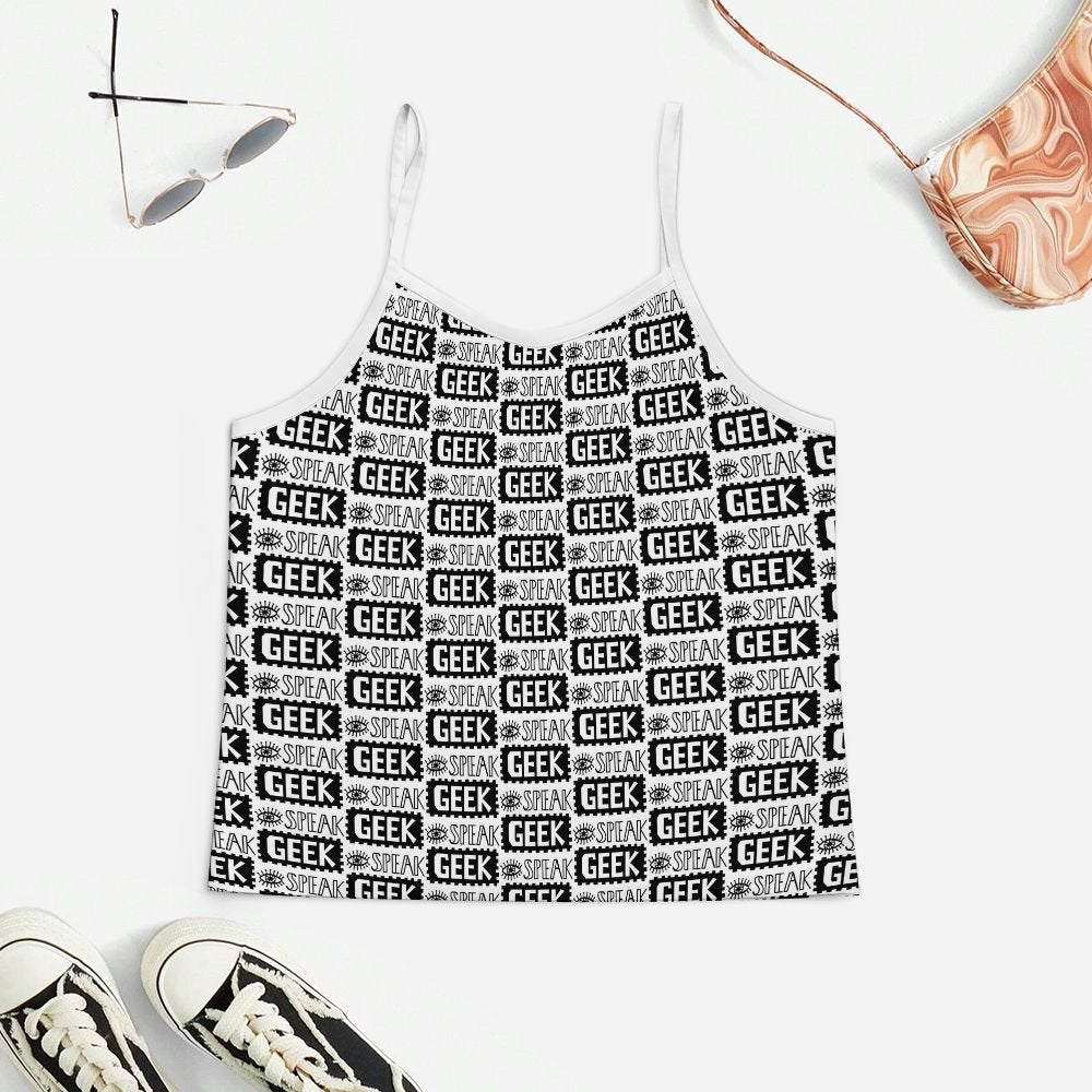 Geek Speak Women's Geek Suspender Cami Set