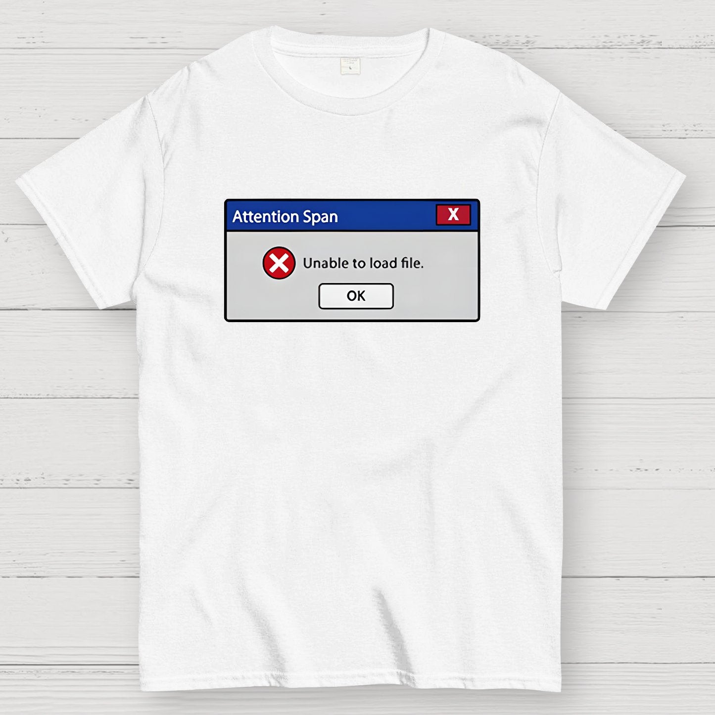 Attention Span Not Loading Geek T-Shirt