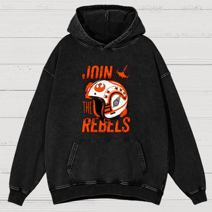You Must Join Vintage Distressed Hoodie