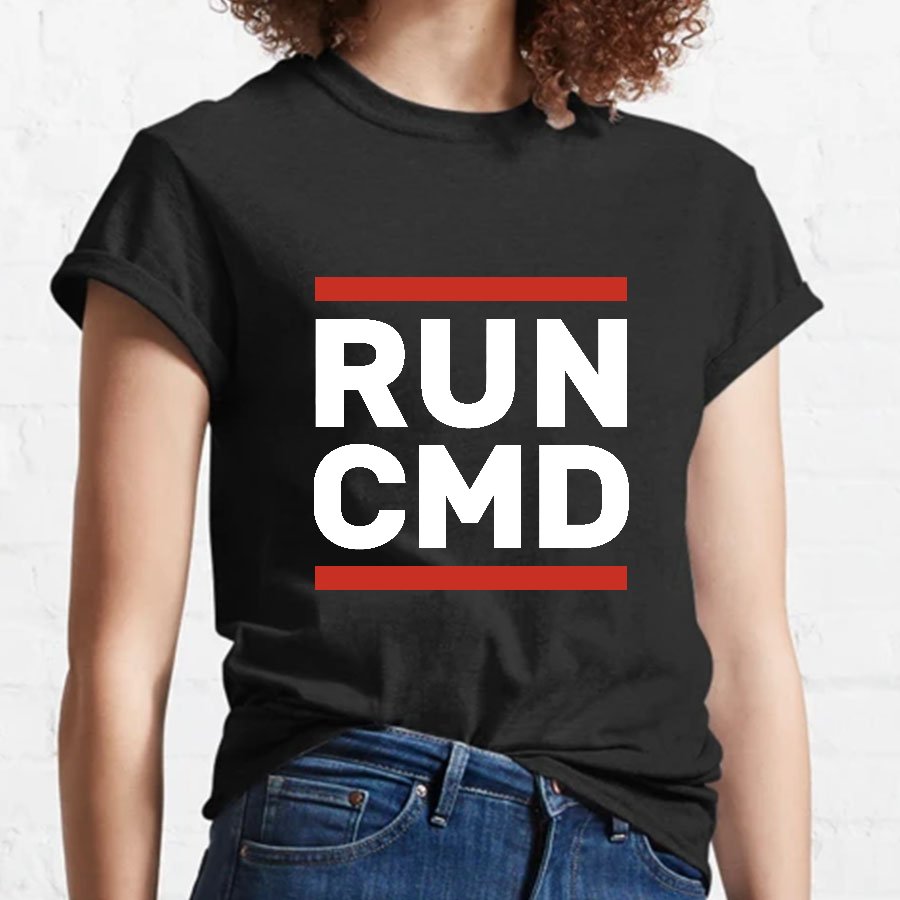 RUN CMD Geeky T-Shirt
