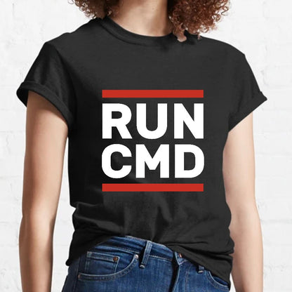 RUN CMD Geeky T-Shirt