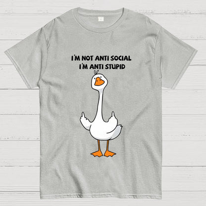 I’m not antisocial I’m antistupid  Geek T-Shirt
