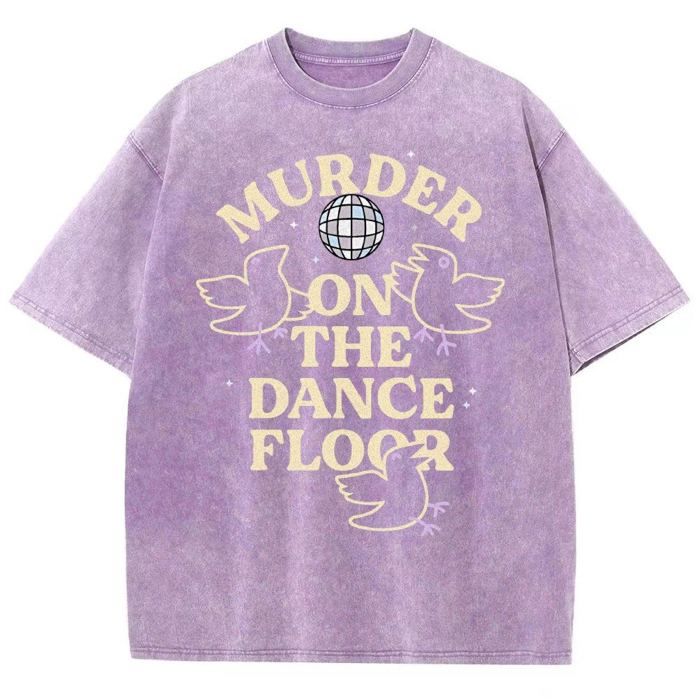 Murder On The Dance Floor Vintage Distressed T-shirt