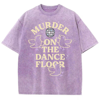 Murder On The Dance Floor Vintage Distressed T-shirt