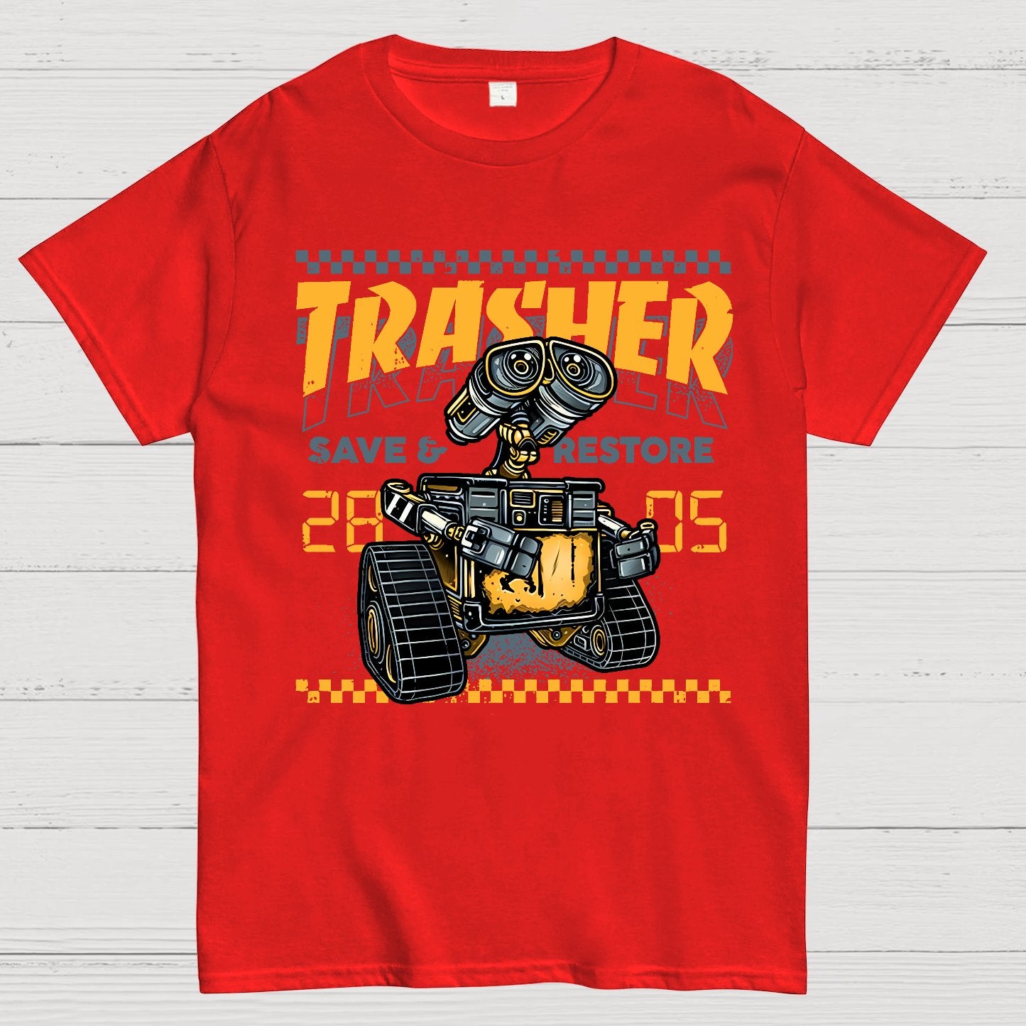 Trasher Save and Restore Geek T-Shirt
