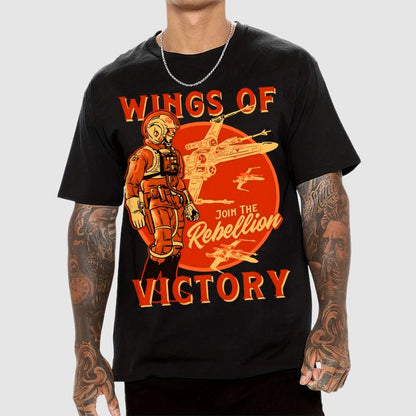 Wings of Triumph Victory Recruitment Geek T-Shirt