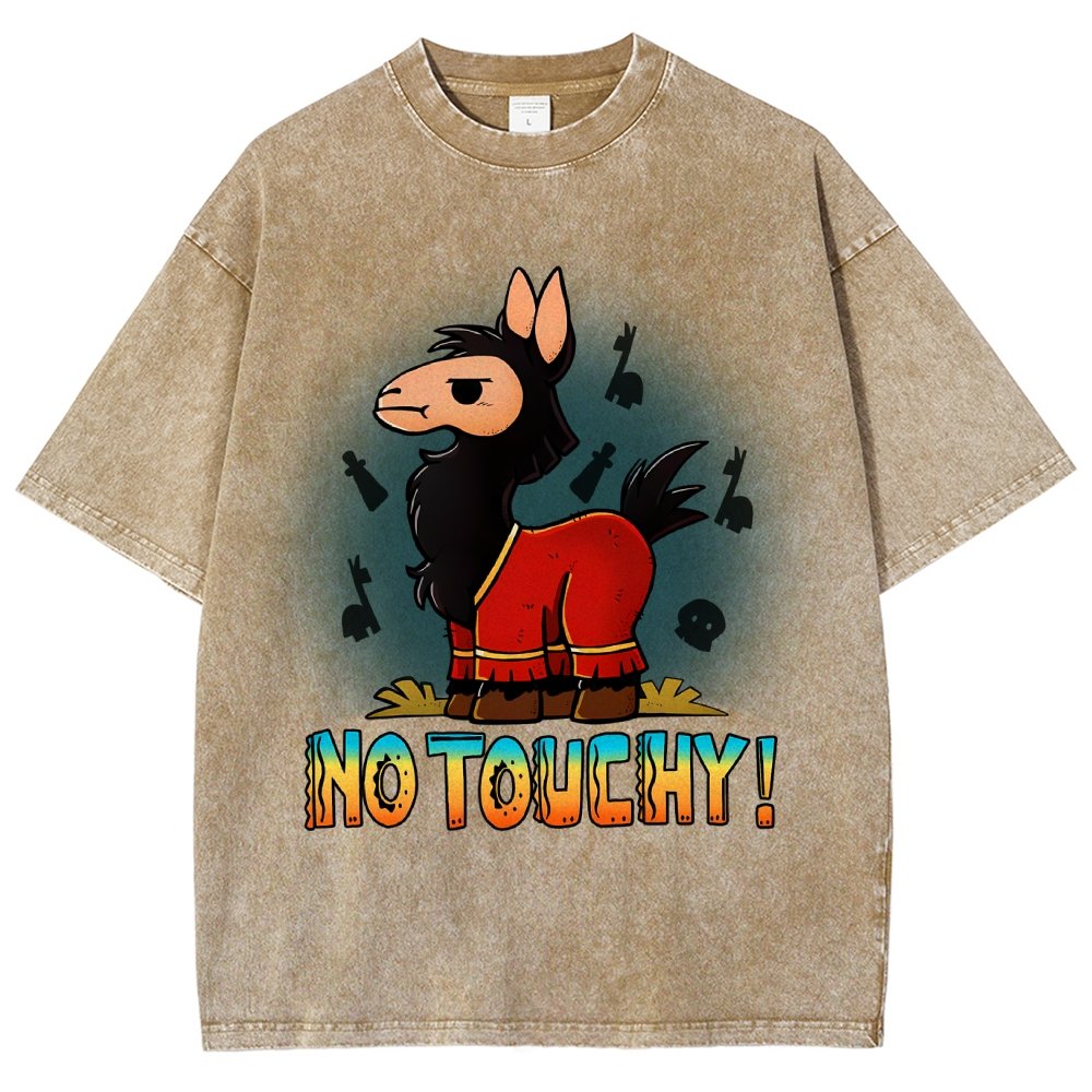 No Touchy! Vintage Distressed T-shirt