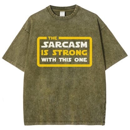 Humor Sarcasm Vintage Distressed T-shirt