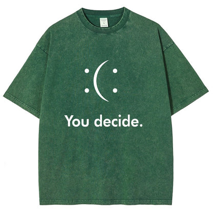 You Decide Vintage Distressed T-shirt