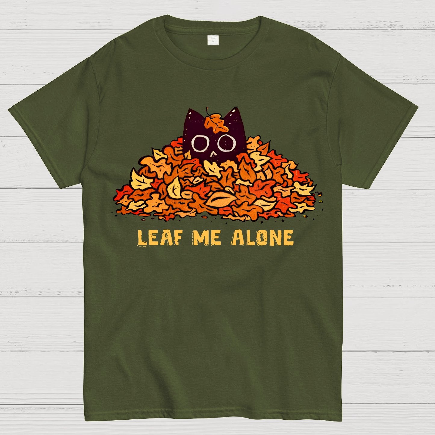 Leaf Me Alone Geek T-Shirt